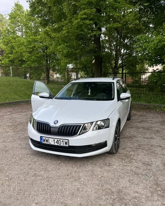 Skoda Octavia cena 54500 przebieg: 169000, rok produkcji 2017 z Ząbki małe 154